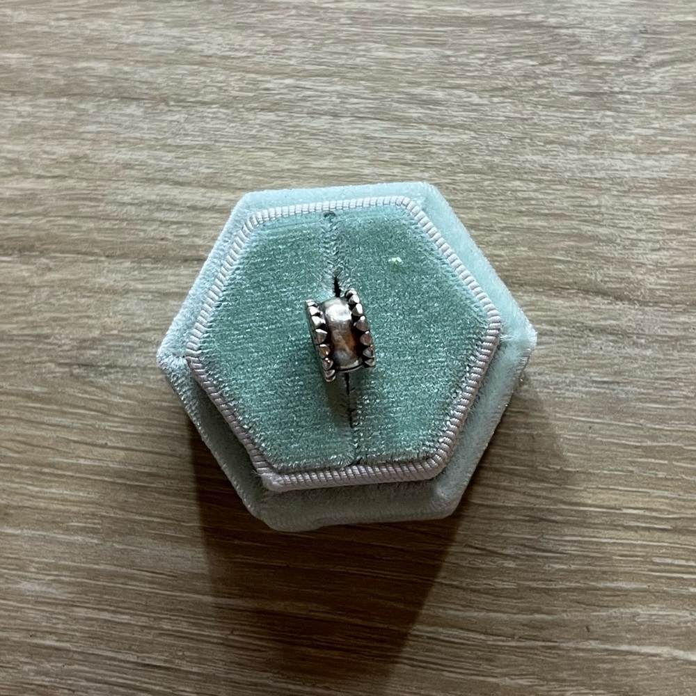 Pandora Silver Hearts Clip Charm